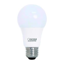 Feit Enhance A19 E26 (Medium) LED Bulb Bright White 60 Watt Equivalence 10 pk