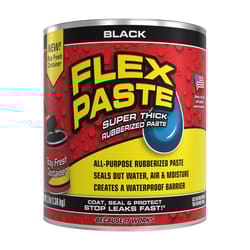 Flex Seal Family of Products Flex Paste Black Rubberized Paste 3 lb