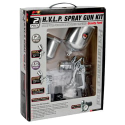 Performance Tool 0 psi Aluminum HVLP Spray Gun Kit