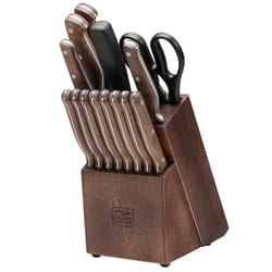 Chicago Cutlery Stainless Steel Block Knife Set 15 pc