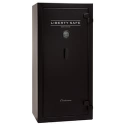Liberty Safe Centurion 13.8 cu ft 24 Gun Electronic Lock Black/Gray Gun Safe
