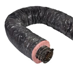 GAF Master Flow 12 in. D Fiberglass Insulated Duct
