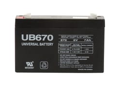 UPG UB670 7 Lead Acid Automotive Battery