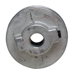 Chicago Die Cast 2 1/2 in. D Zinc Single V Grooved Pulley