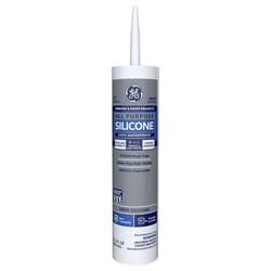 GE Window & Door White Silicone 1 Window and Door Caulk Sealant 10.1 oz