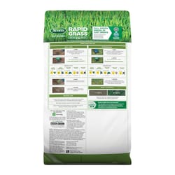 Scotts Turf Builder Rapid Grass Tall Fescue Grass Sun or Shade Grass Seed and Fertilizer 5.6 lb