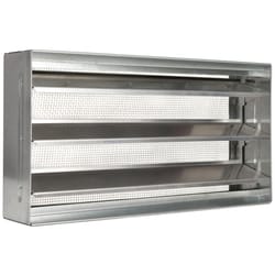 Master Flow 8 in. H X 15.38 in. W Mill Aluminum Foundation Vent