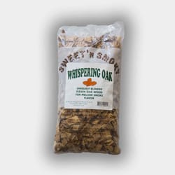 Chigger Creek Sweet' N Smoky All Natural Whispering Oak Wood Smoking Chips 200 cu in