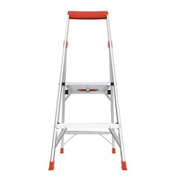 Little Giant Flip-N-Lite 4 ft. H Aluminum Step Ladder Type IA 300 lb. capacity