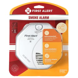 First Alert Hard-Wired w/Battery Back-up Photoelectric Smoke/Fire Detector