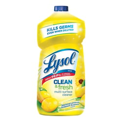 Lysol Clean and Fresh Lemon & Lime Blossom and Mango &Lemon and Sunflower Scent Multi-Purpose Cleane