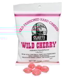 Claeys Old Fashioned Wild Cherry Hard Candy 6 oz
