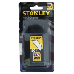 Stanley Steel Heavy Duty Blade Dispenser with Blades 2-7/16 in. L 50 pc