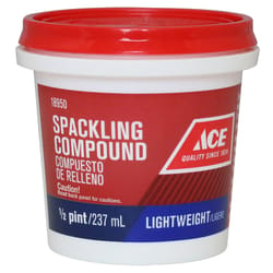 Ace Ready to Use White Lightweight Spackling Compound 0.5 pt