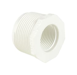 Dura Schedule 40 1/2 in. MIPT X 3/8 in. D FIPT PVC Reducing Bushing