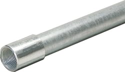 Allied Moulded 1-1/2 in. D X 10 ft. L Galvanized Steel Electrical Conduit For IMC
