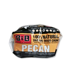 B&B Charcoal All Natural Pecan Wood Smoking Chunks 549 cu in