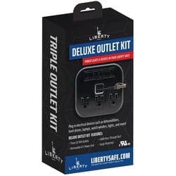 Liberty Safe Black Safe Power Outlet Kit