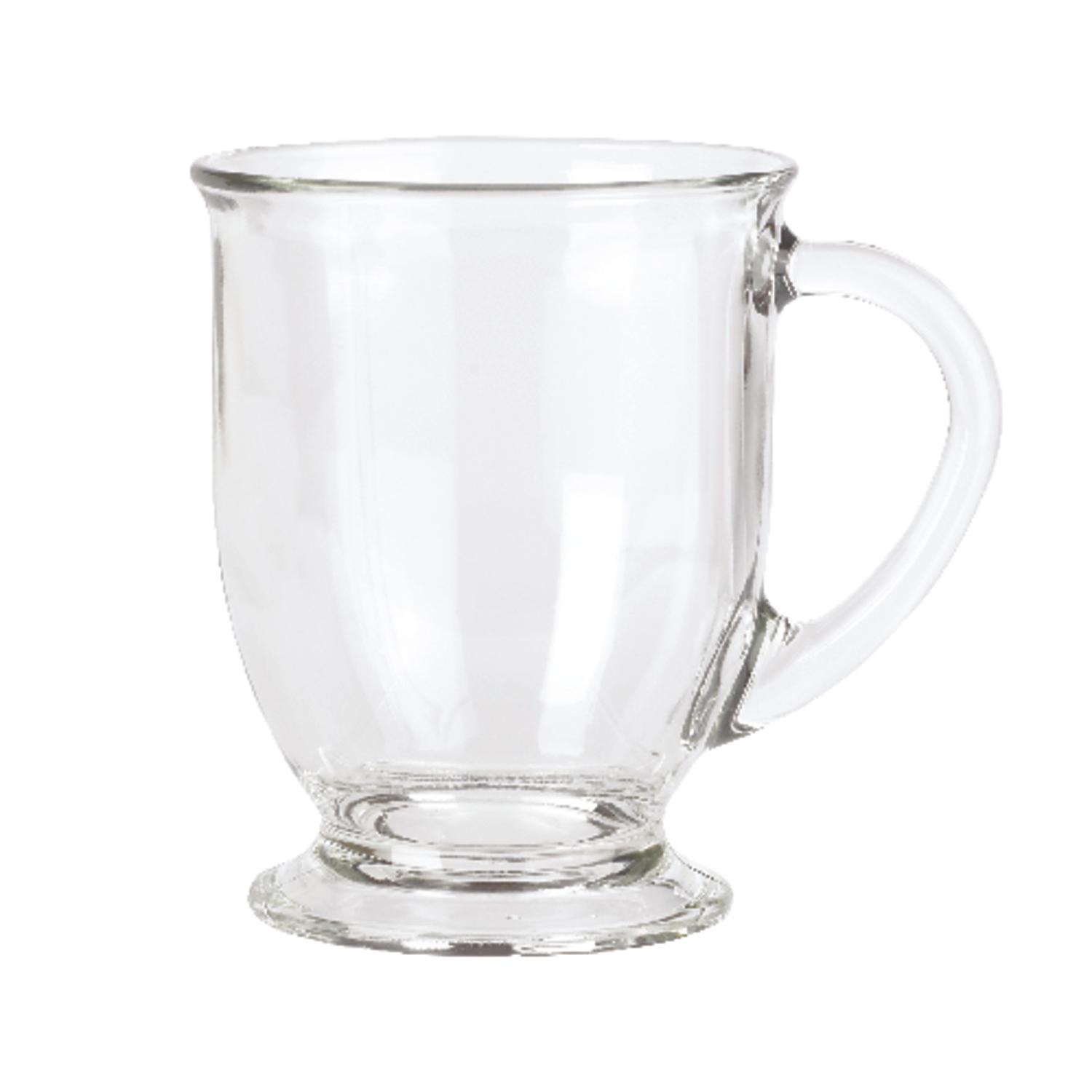 Photo 1 of Anchor Hocking Clear Glass Drinkware Mug 6 pk