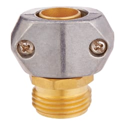 Ace 5/8 or 3/4 in. Zinc Threaded Male Hose Mender Clamp