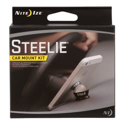 Nite Ize Steelie Black/Silver Cell Phone Car Mount For All Mobile Devices