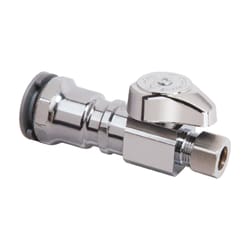 BrassCraft 1/2 in. 3/8 in. Brass Shut-Off Valve