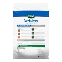 斯科特PatchMaster混合太阳或阴影草地斑点修复种子10磅