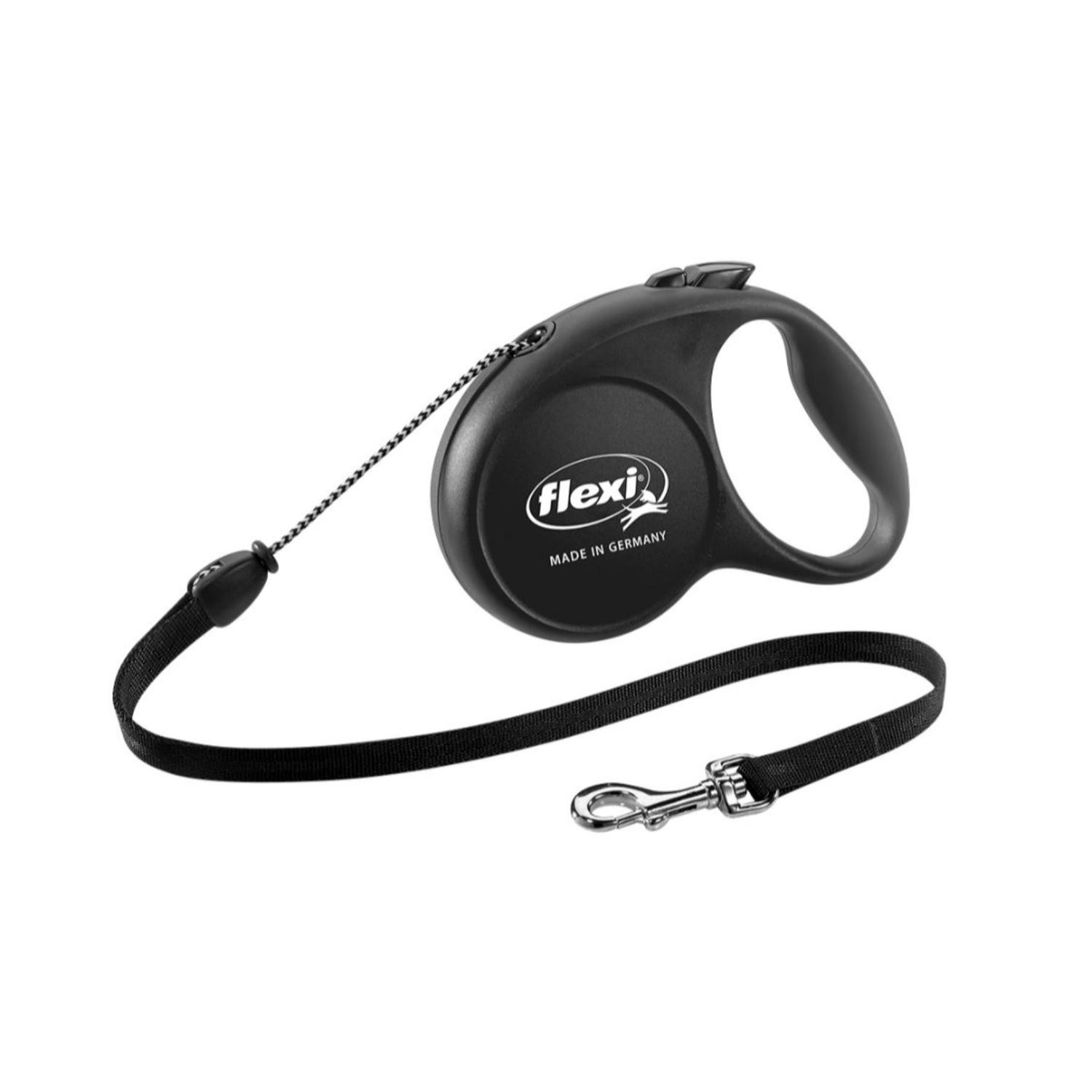 Photo 1 of Flexi Black Retractable Nylon Dog Leash Medium