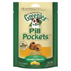 Greenies Pill Pockets Chicken Treats For Dog 7.9 oz 30 pk