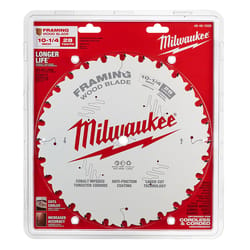 Milwaukee Heavy duty 10-1/4 in. D X 5/8 in. Tungsten Carbide Circular Saw Blade 28 teeth 1 pk