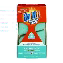 Brillo Scrub Max Medium Duty Sponge For Bath/Toilet 2 pc