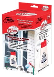 Fuller Brush Full Crystal No Scent Glass Cleaner Kit 4 oz Powder