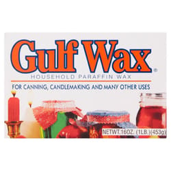 Gulfwax Wide Mouth Paraffin Wax 1 lb 16 oz