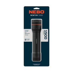 NEBO Newton 1500 lm Black LED Flashlight AA Battery