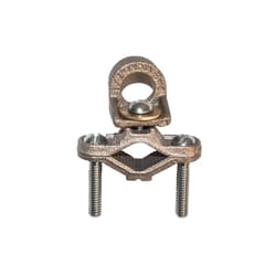 Sigma Engineered Solutions ProConnex 1 in. Bronze Ground Clamp with Hub 1 pk