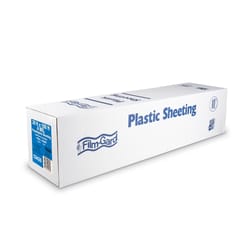 Film-Gard Plastic Sheeting 4 mil X 20 ft. W X 100 ft. L Polyethylene Clear 1 pk