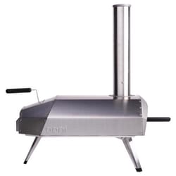 Ooni Karu 12 12 in. Charcoal/Wood Chunk Outdoor Pizza Oven Silver