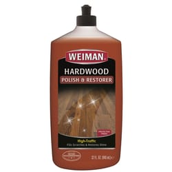 Weiman High Traffic High Gloss Hardwood Floor Polish & Restorer Liquid 32 oz