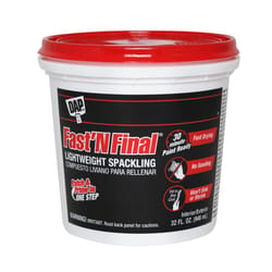 DAP Fast 'N Final Ready to Use White Lightweight Spackling Compound 32 oz