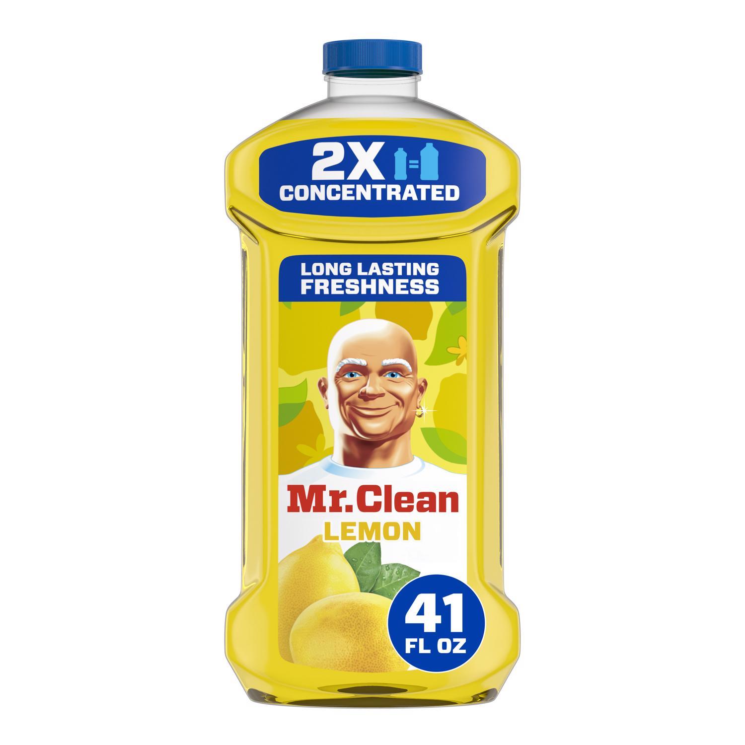 Photo 1 of Mr. Clean Lemon Scent Concentrated All Purpose Cleaner Liquid 41 oz