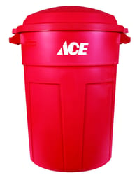 Ace 32 gal Plastic Garbage Can Lid Included