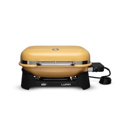 Weber Lumin Electric Grill Yellow