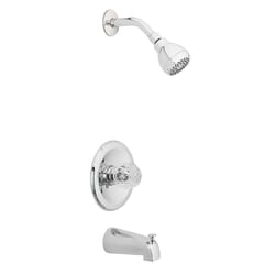 OakBrook Essentials 1-Handle Chrome Tub and Shower Faucet