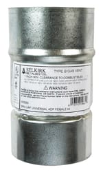 Selkirk Adjustable 3 in. D Stainless Steel Universal Female Adapter