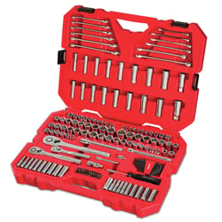 Craftsman 1/4, 3/8 and 1/2 in. drive S Metric and SAE 6 Point Auto Mechanic's Tool Set 159 pc