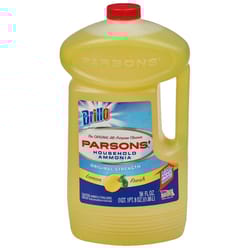 Brillo Parson's Lemon Fresh Scent Concentrated Ammonia Liquid 56 oz