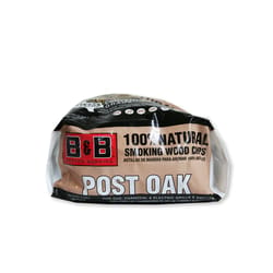 B&B Charcoal All Natural Oak Wood Smoking Chips 180 cu in