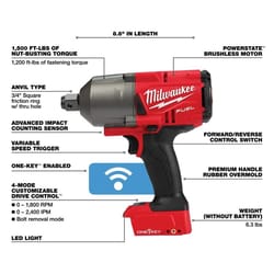 Milwaukee 18V M18 FUEL One Key 3/4 in. Cordless Brushless High Torque Impact Wrench Tool Only
