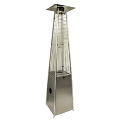 AZ Patio Heater 48000 BTU Propane Stainless Steel Freestanding Patio Heater 10 sq ft