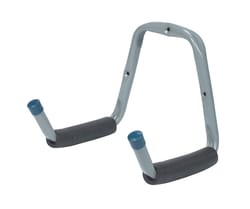 Crawford Lehigh Powder Coated Gray Steel Double Arm Ladder Hook 75 lb. cap. 1 pk